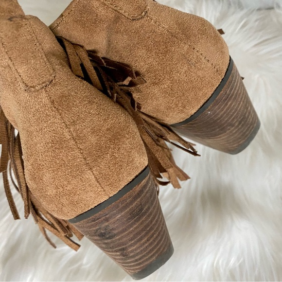 ✨MAKE OFFER✨ COCONUTS by Matisse Tan fringe booties - Picture 7 of 9